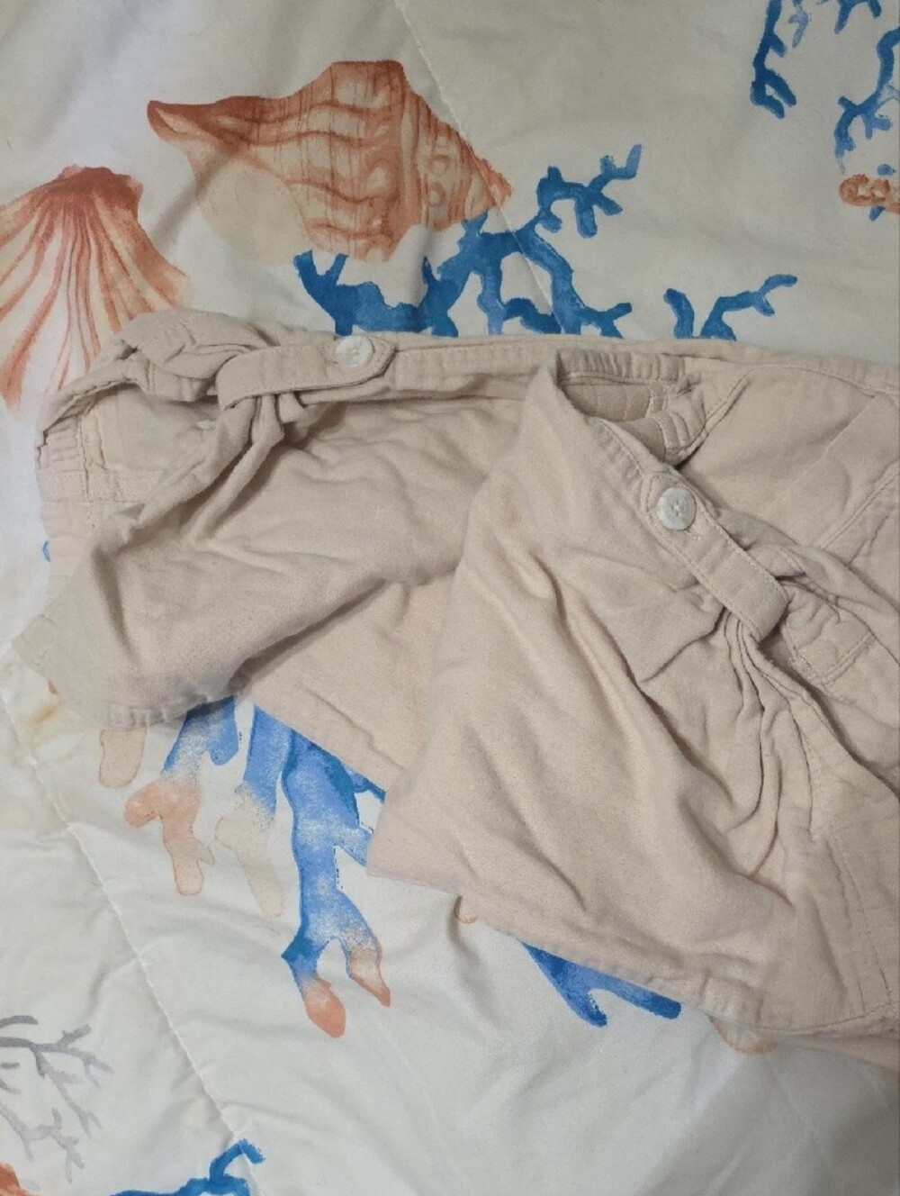 J. Jill Light Beige Cargo Pants — Soft Utility Style - Picture 3 of 3